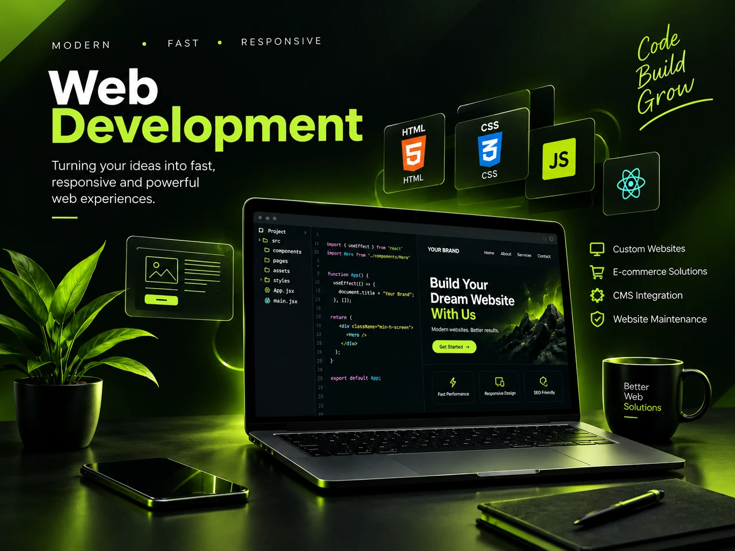 web development page pic, best web developer in malappuram